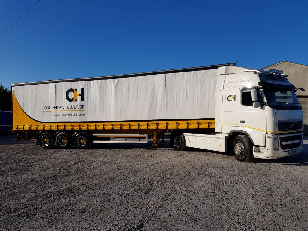 Curtainsider Haulage Coughlan Haulage1